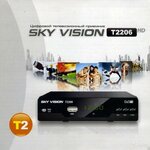 фото Цифровой приемник DVB-T2 Sky Vision T2206